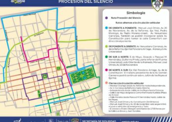 Implementarán operativo vial por Procesión del Silencio en SLP