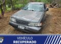 Recuperan vehículo con reporte de robo en la colonia Tercera Chica