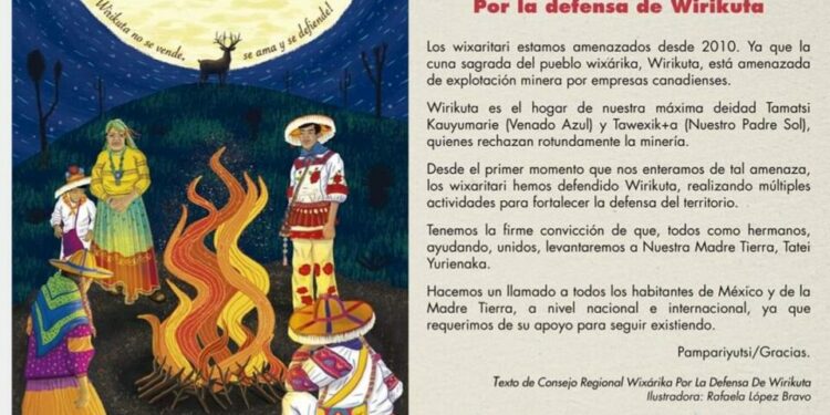 El Pueblo Wixárika busca ampliar protección de los sitios sagrados de Wirikuta por la minería