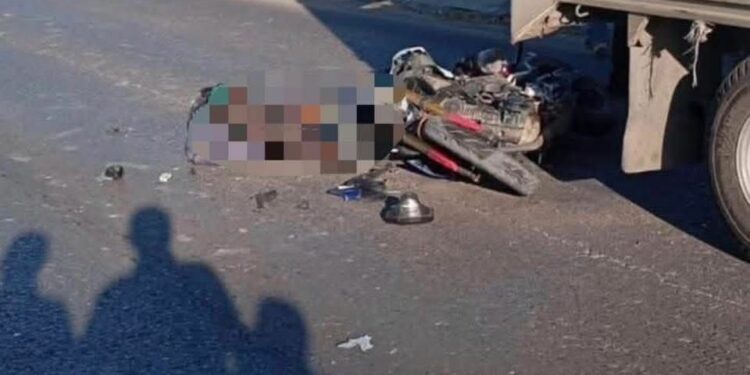 Joven motociclista muere en el Periférico Norte en medio de bloqueos por falta de agua