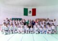 Karatecas Potosinos conviven con Rommel Pacheco
