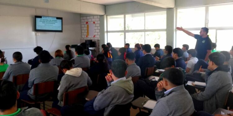 SSPC refuerza jornadas de prevención del delito en escuelas