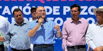 Soluciones al abasto de agua: inician rehabilitación de pozo en Mesa de Conejos