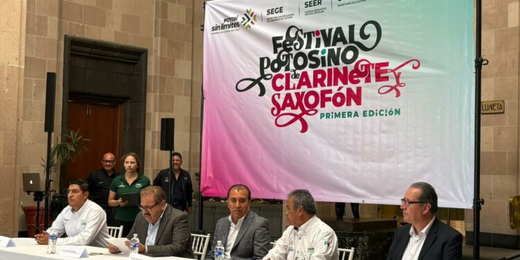 San Luis Potosí celebra la música con el Festival Potosino de Clarinete y Saxofón