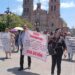 Jubilados de Gobierno del Estado piden el pago de su jubilación y estímulos
