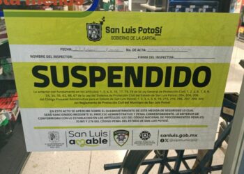 Refuerza Protección Civil Municipal medidas de seguridad en centro comercial de la capital potosina