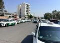 Protestan taxistas en SLP por presuntas anomalías en la SCT