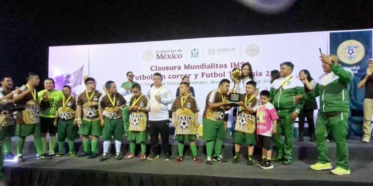 Tuneros de San Luis conquista invicto el Mundialito Trisomía-21 del IMSS