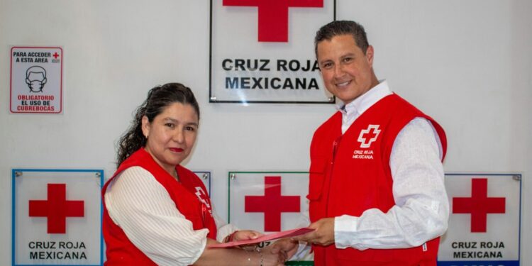 Alemán Balderas es nuevo Coordinador Estatal de Socorros de la Cruz Roja SLP
