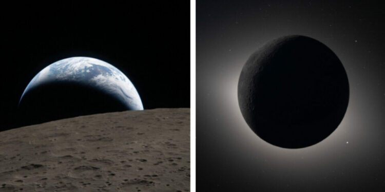 Las impactantes imágenes del “lado oscuro” de la Luna tomadas por la misión Artemis II