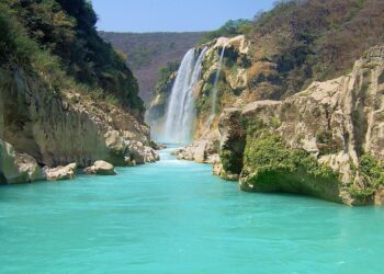 Se seca la cascada de Tamul por extracción de agua; urgen intervención de autoridades