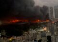 Megaincendio consume autos eléctricos de BYD en China