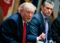 “Vamos a la guerra contra los cárteles”, anuncia Pete Hegseth frente a Trump en medio de tensiones con México