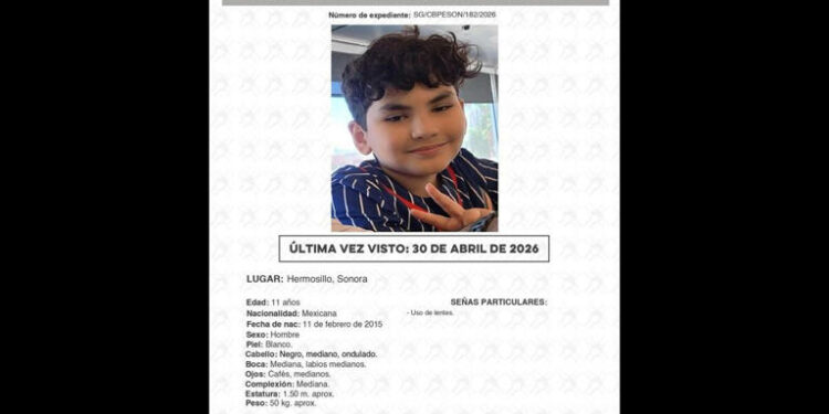 Vocalista del Recodo pide ayuda para localizar a su sobrino de 11 años que está desaparecido