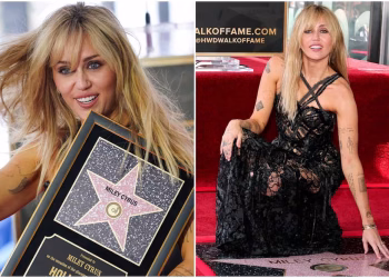 Miley Cyrus, inmortal; recibe estrella en el Paseo de la Fama de Hollywood