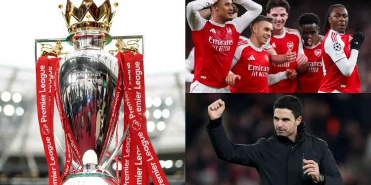 ¡El Arsenal es campeón de la Premier League! Fin a 22 años de espera tras el empate del Manchester City