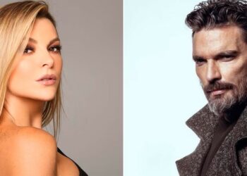 Marjorie de Sousa estalla por fotos falsas con Julián Gil y su hijo