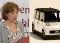 Sheinbaum muestra prototipo de Olinia, el auto eléctrico mexicano diseñado por ingenieros nacionales