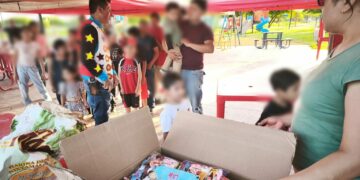 GCE celebra Día de la Niñez con más de 60 familias en Matehuala