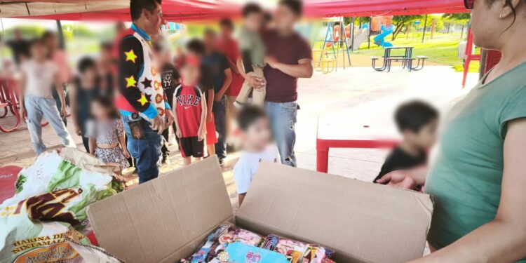 GCE celebra Día de la Niñez con más de 60 familias en Matehuala