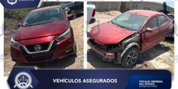 PDI asegura dos vehículos con reporte de robo en zona metropolitana de SLP