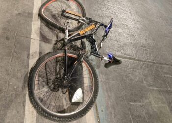 Reporta SSPC ciclista estable tras accidente en Carranza