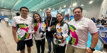 San Luis Potosí conquista 19 medallas en natación y se coloca en el top 7 nacional