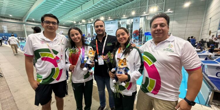 San Luis Potosí conquista 19 medallas en natación y se coloca en el top 7 nacional