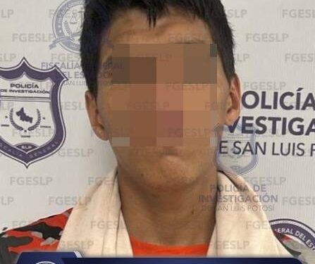 Detienen a presunto responsable de robo a tienda de conveniencia en la capital potosina