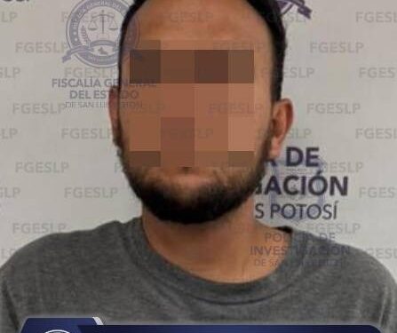 Detienen a hombre acusado de robo calificado en la capital potosina