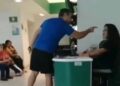 Amenaza de muerte a trabajadora del IMSS queda grabada en video