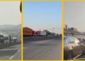 Supera las 20 horas el bloqueo en la carretera Querétaro–San Luis Potosí; aún no hay acuerdo con manifestantes