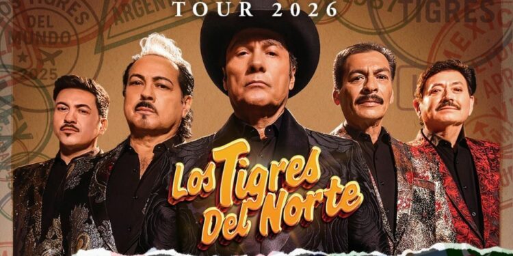 Los Tigres del Norte cerrarán la Fenapo 2026 en San Luis Potosí