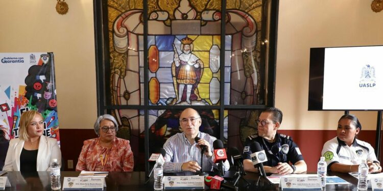Ayuntamiento y UASLP lanzan concurso artístico para prevenir delitos digitales