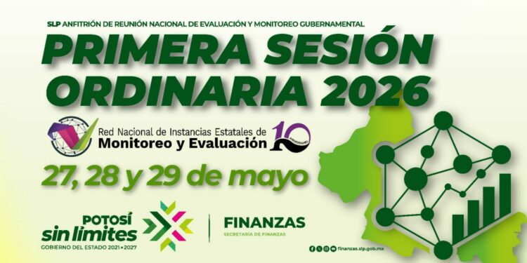 San Luis Potosí alberga encuentro nacional sobre monitoreo y evaluación gubernamental