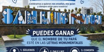 Lanzan dinámica para que nombres de papás aparezcan en letras monumentales de la Capital