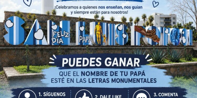 Lanzan dinámica para que nombres de papás aparezcan en letras monumentales de la Capital