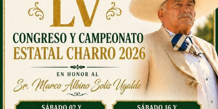 Este sábado iniciará el Campeonato Estatal de Charrería