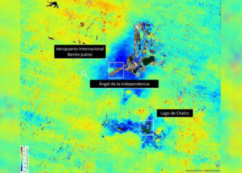 NASA revela datos del hundimiento en CDMX; ¿cuáles son las zonas más afectadas?