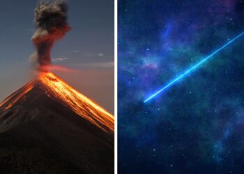¡Impresionante! Cámara capta objeto incandescente cayendo junto a volcán en Filipinas