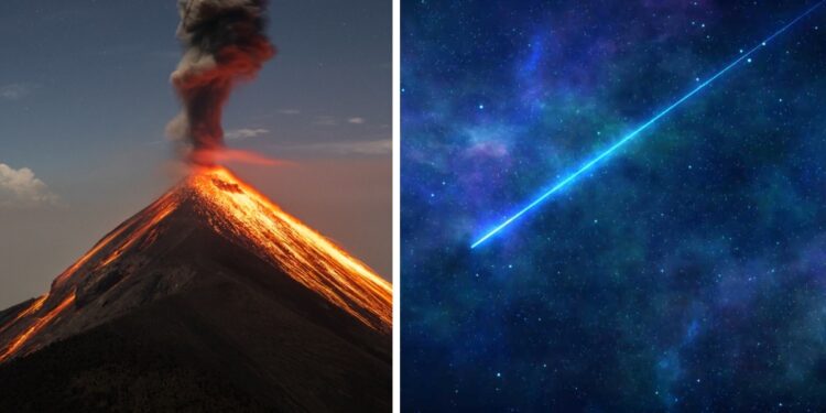 ¡Impresionante! Cámara capta objeto incandescente cayendo junto a volcán en Filipinas