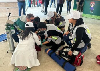 Más de mil 400 inmuebles participaron en el Primer Simulacro Nacional 2026 en San Luis Potosí