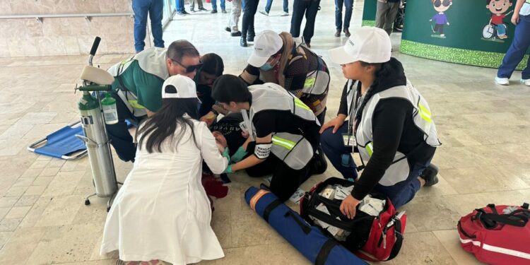 Más de mil 400 inmuebles participaron en el Primer Simulacro Nacional 2026 en San Luis Potosí