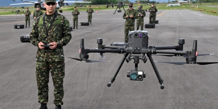 Colombia entra a conflicto de drones contra las guerrillas