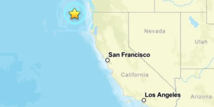 Sismo de magnitud 5.5 sacude la costa de Oregon, Estados Unidos