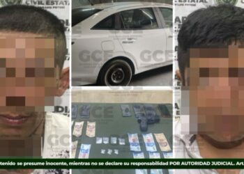 Detienen a dos personas por presuntos delitos contra la salud y cohecho en la capital