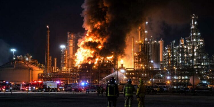 Al menos 13 muertos y 66 heridos por explosión en planta de gas de Qatar