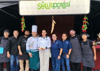 San Luis Potosí promociona su gastronomía en evento nacional en Campo Marte