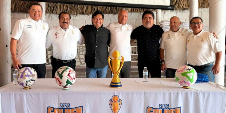 Presentan la Golden Cup de futbol
