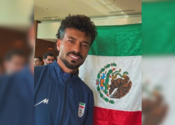 Futbolista iraní agradece a México la hospitalidad y afirma: “La victoria nos la arrebataron entre bastidores”